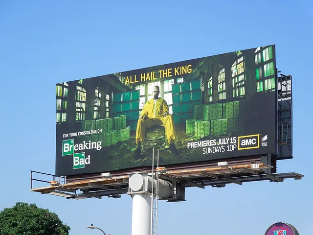 Breaking Bad billboard advertisement